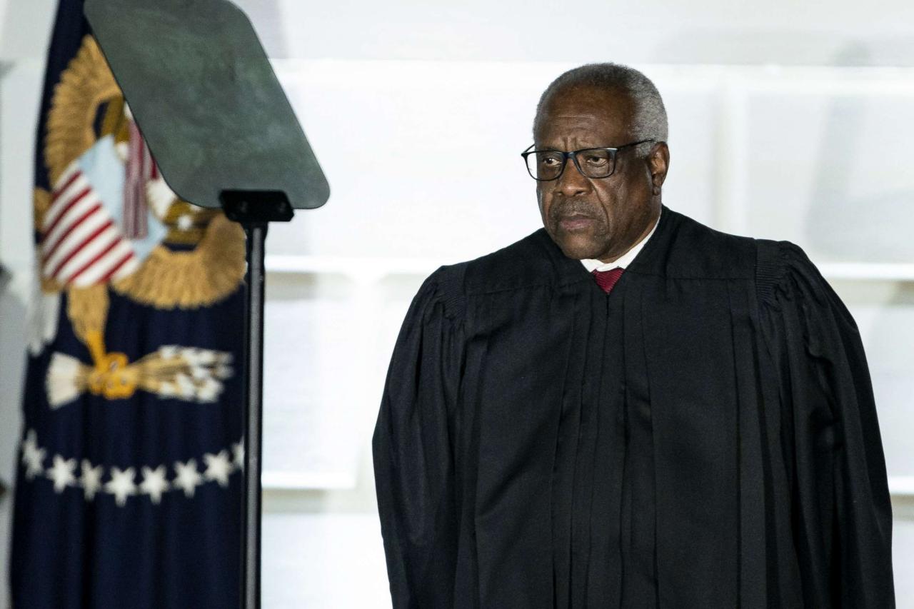 Federal courts won't refer Clarence Thomas for DOJ investigation